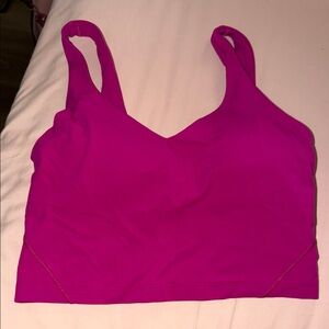 lululemon athletica Magenta Sports Bra